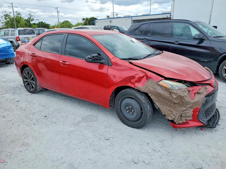 2017 Toyota Corolla VIN 5YFBURHEXHP658850 COPART salvage auction — FRONT END, Salvage Title, sold $3,150 on 2026-07-24 (photo 4)