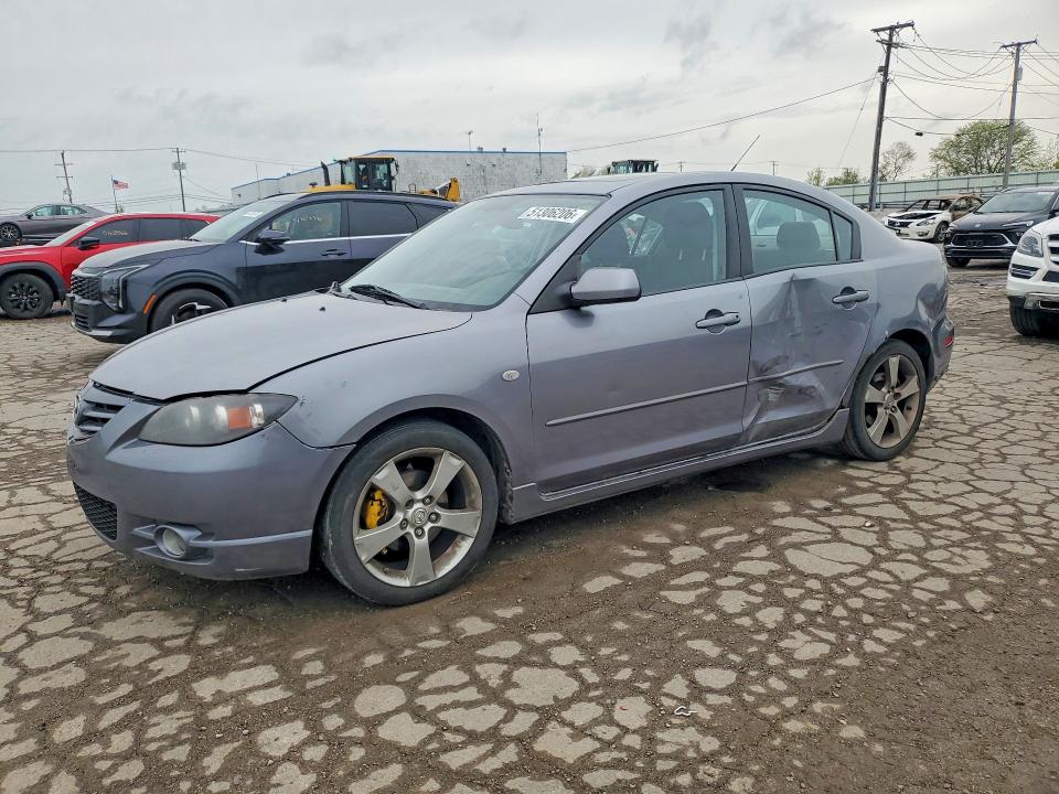 2004 Mazda 3 VIN JM1BK323541135311 COPART salvage auction — SIDE, Il - Salvage Certificate, sold $275 on 2026-07-17 (photo 1)