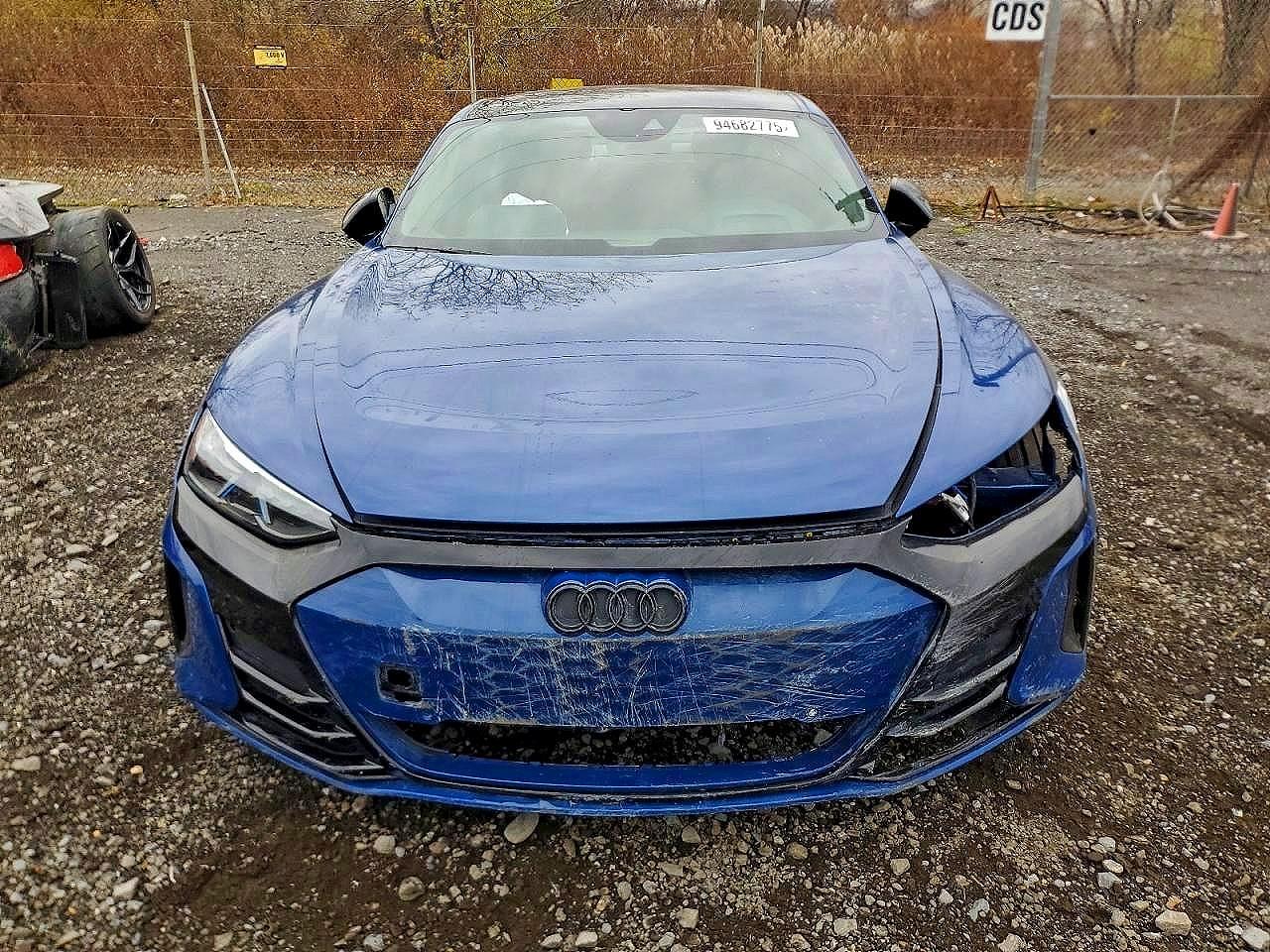 2024 Audi RS e-tron GT VIN WAUBHBFW3R7900076 COPART salvage auction — Front End, NJ - CERT OF TITLE-SALVAGE, sold $29,250 on 2026-07-07 (photo 5)