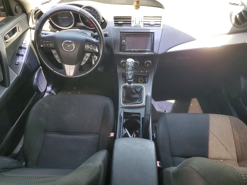 2013 Mazda 3 VIN JM1BL1L73D1753326 COPART salvage auction — REAR END, Hi - Bill Of Sale - Parts Only, sold $1 on 2026-07-29 (photo 8)