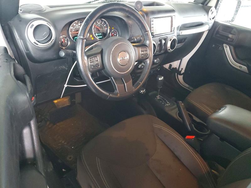 2017 Jeep Wrangler / VIN 1C4AJWBG7HL669018 COPART salvage auction — UNDERCARRIAGE, Ca - Salvage Certificate, sold $4,350 on 2026-07-09 (photo 8)