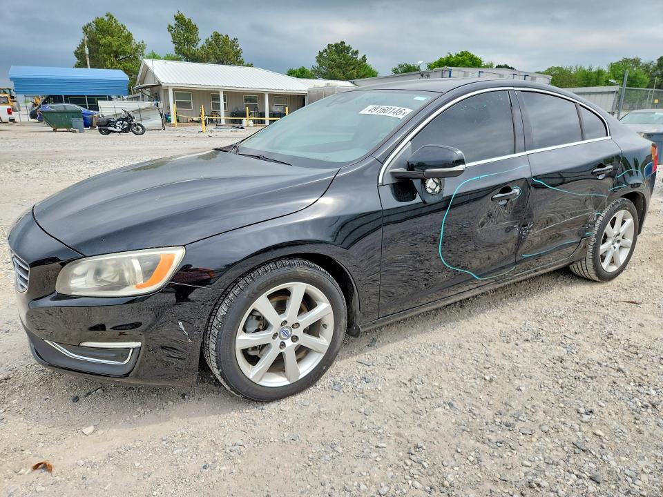 2016 Volvo S60 VIN YV126MFK3G2402420 COPART salvage auction — SIDE, Ar - Cert Of Title-Salvage, sold $1,200 on 2026-07-27 (photo 1)