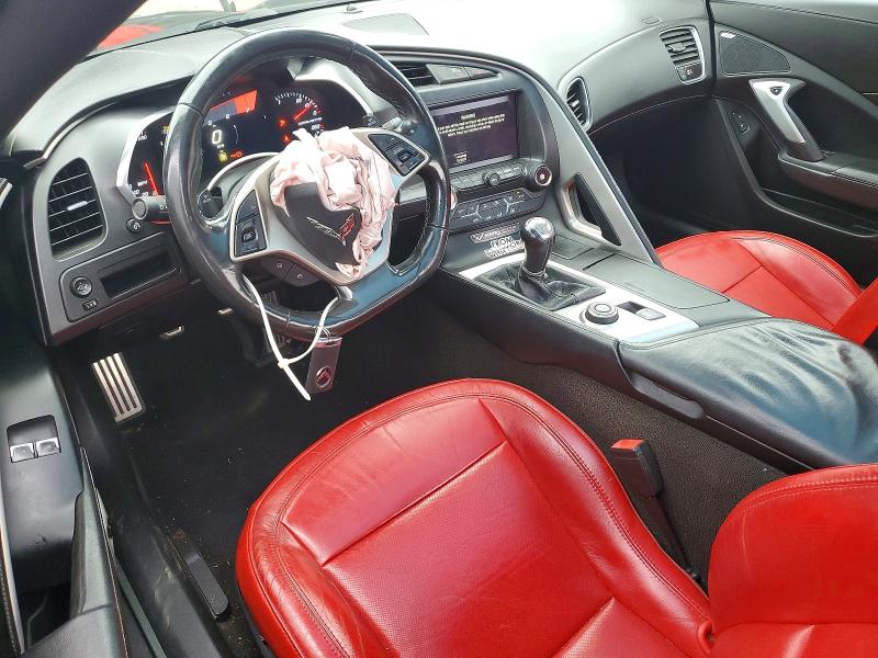 2016 Chevrolet Corvette VIN 1G1YA2D74G5110025 COPART salvage auction — FRONT END, Md - Cert Of Salvage < 75% Damage, sold $14,000 on 2026-07-27 (photo 8)