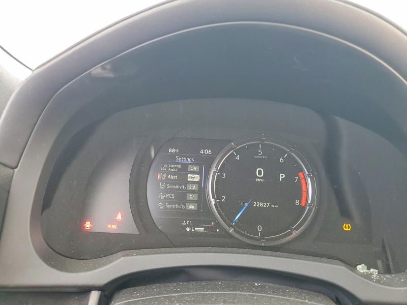 2022 Lexus Rc VIN JTHGZ5BC9N5025478 COPART salvage auction — SIDE, TX - SALVAGE VEHICLE TITLE (P), sold $12,000 on 2026-07-02 (photo 9)