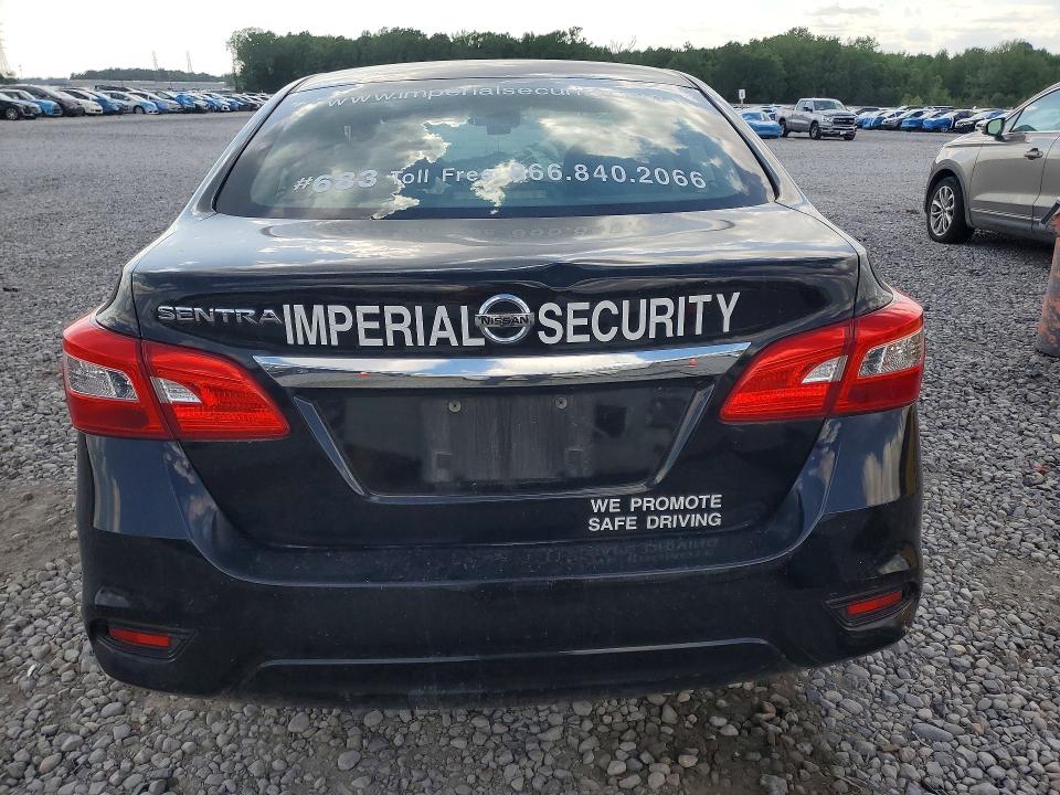2018 Nissan Sentra VIN 3N1AB7AP9JY343984 COPART salvage auction — FRONT END, Tn - Salvage Certificate, sold $375 on 2026-07-02 (photo 6)