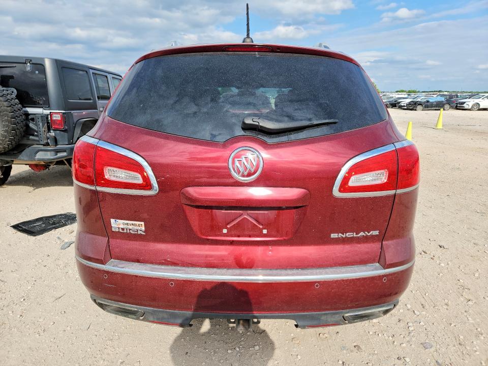 2017 Buick Enclave VIN 5GAKRBKD1HJ211676 COPART salvage auction — FRONT END, Tx - Salvage Vehicle Title, sold $1,550 on 2026-07-09 (photo 6)