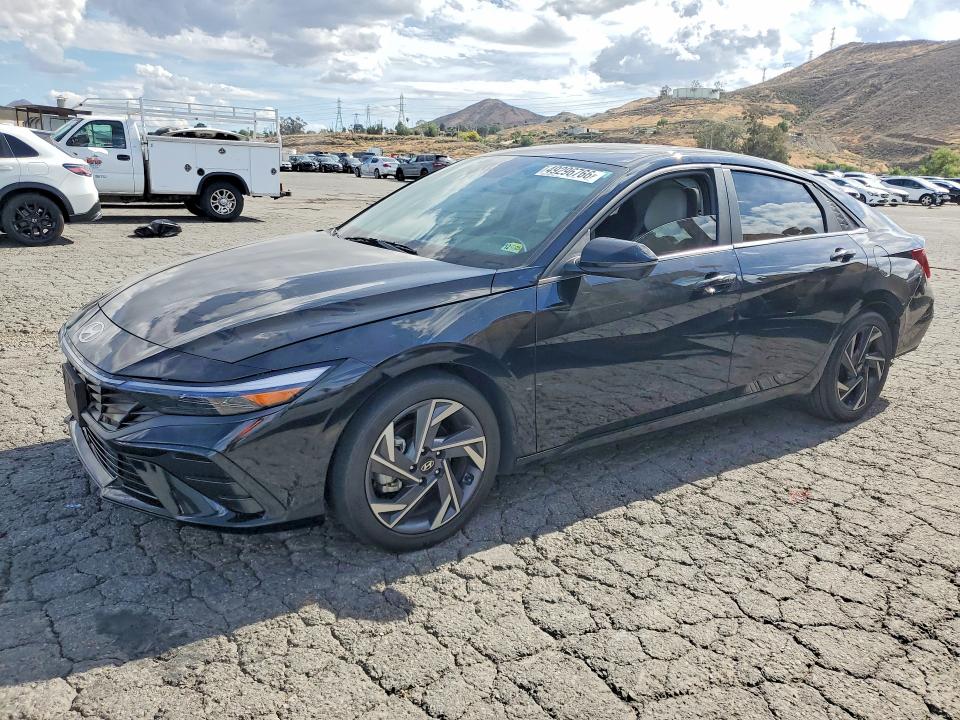 2024 Hyundai Elantra VIN KMHLP4DG9RU677251 COPART salvage auction — REAR END, Ca - Salvage Certificate, sold $1,600 on 2026-07-23 (photo 1)