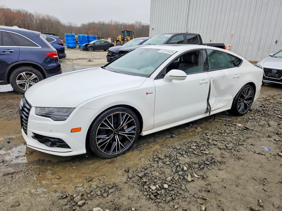 2016 Audi A7 VIN WAUWGAFC1GN079055 COPART salvage auction — SIDE, Nj - Cert Of Title-Salvage, sold $4,250 on 2026-07-27 (photo 1)