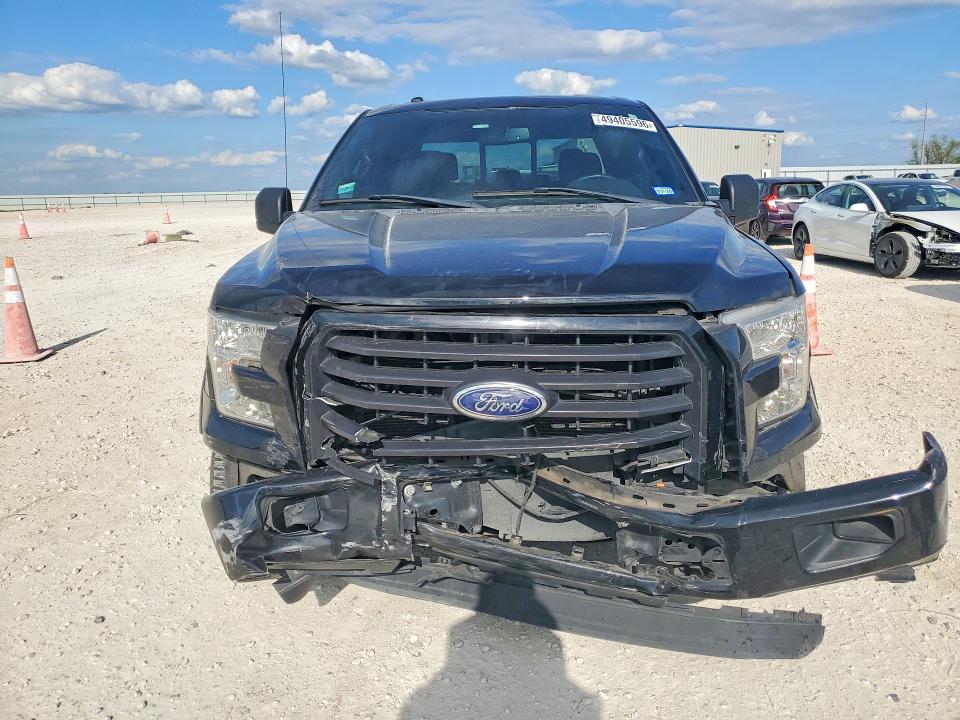2016 Ford F-150 VIN 1FTEW1EF1GKF80526 COPART salvage auction — FRONT END, Tx - Salvage Vehicle Title, sold $7,400 on 2026-07-02 (photo 5)