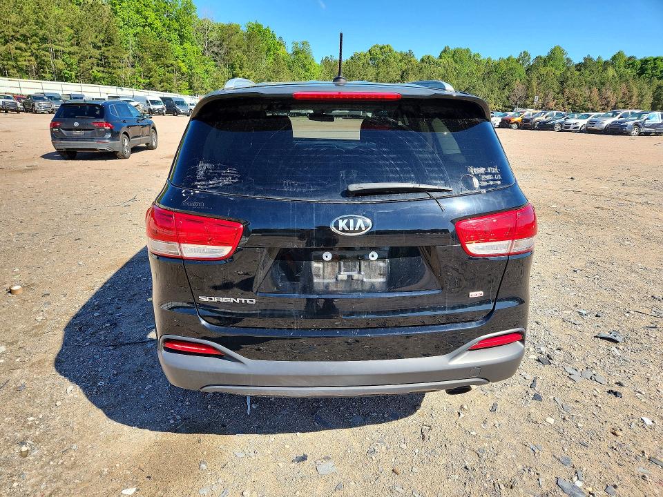 2017 Kia Sorento VIN 5XYPGDA36HG297808 COPART salvage auction — FRONT END, VA, sold $1,550 on 2026-07-27 (photo 6)