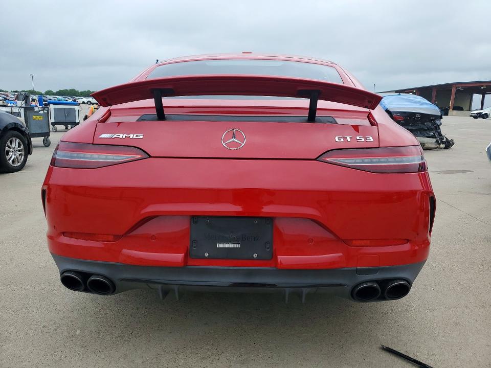 2020 Mercedes-benz AMG GT VIN WDD7X6BB8LA014972 COPART salvage auction — SIDE, Salvage Title, sold $23,000 on 2026-07-16 (photo 6)