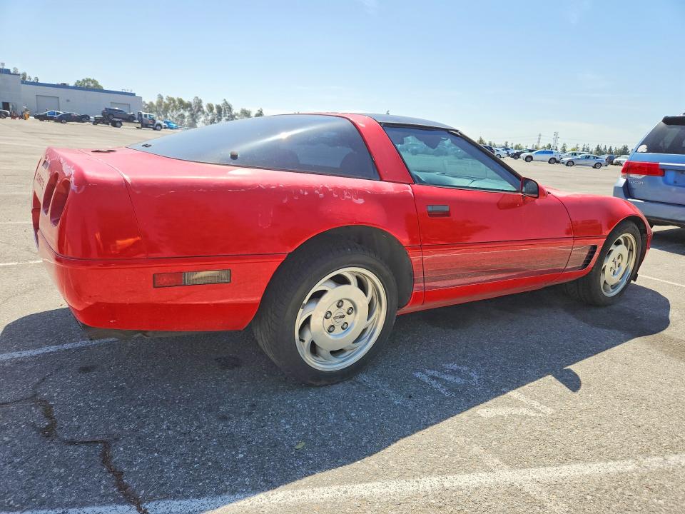 1996 Chevrolet Corvette VIN 1G1YY22P3T5100384 COPART salvage auction — NORMAL WEAR, CA - DIS/DLR/EXP ONLY CLEAN TITLE, sold $1,050 on 2026-07-02 (photo 3)
