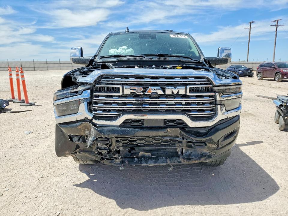2025 Ram 2500 VIN 3C6UR5SL7SG512646 COPART salvage auction — FRONT END, Tx - Salvage Vehicle Title, sold $25,750 on 2026-07-29 (photo 5)