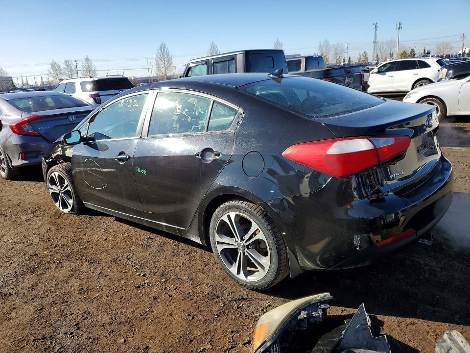 2014 Kia VIN KNAFX4A8XE5056701 COPART salvage auction — FRONT END, Ab - Bos - Salvage, sold $725 on 2026-07-14 (photo 2)