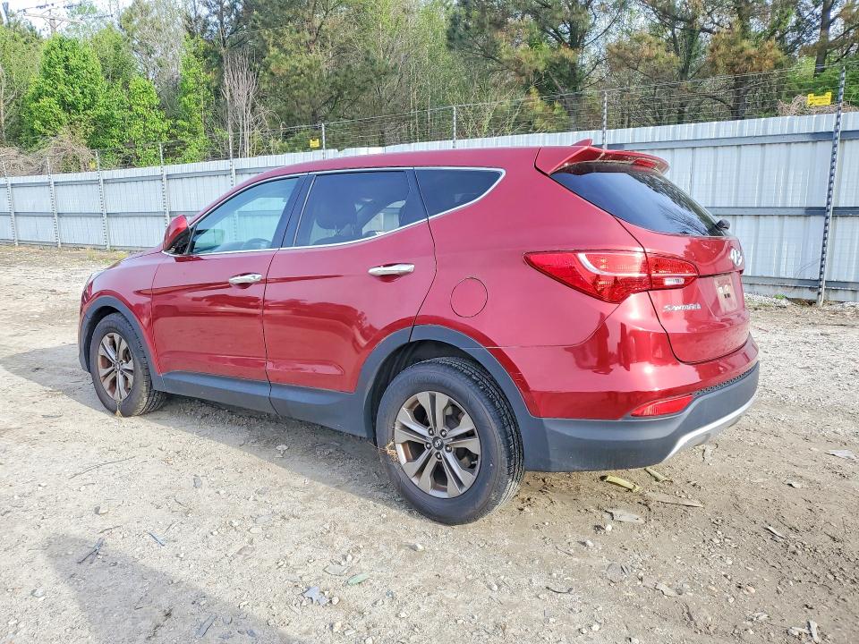 2015 Hyundai Santa fe VIN 5XYZT3LB4FG290176 COPART salvage auction — FRONT END, Va - Cert Of Title - Salvage, sold $1,100 on 2026-07-28 (photo 2)
