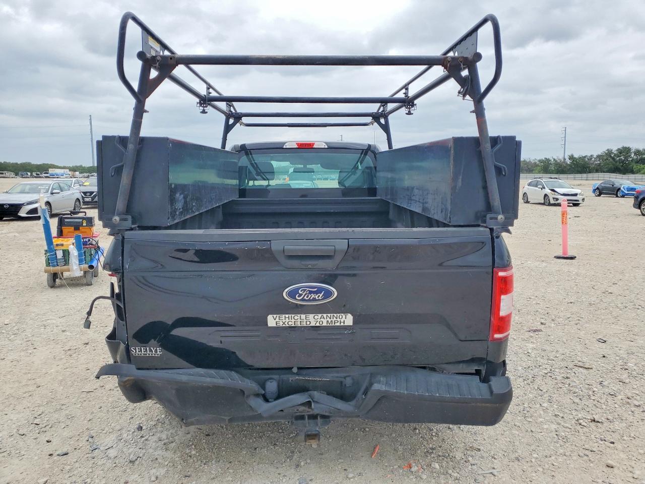 2020 Ford F-150 Lightning VIN 1FTMF1CB4LKD79791 COPART salvage auction — Rear End, TX - SALVAGE VEHICLE TITLE, sold $3,650 on 2026-07-09 (photo 6)