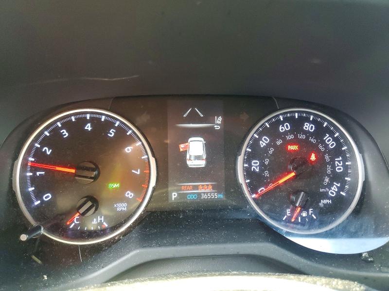 2020 Toyota Rav 4 VIN JTMK1RFV5KJ002823 COPART salvage auction — FRONT END, CA, sold $15,700 on 2026-07-09 (photo 9)