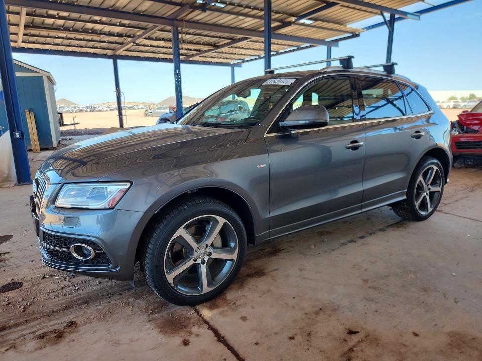 2015 Audi Q5 VIN WA1WGAFP6FA006284 COPART salvage auction — SIDE, Id - Salvage Certificate Of Title, sold $2,100 on 2026-07-09 (photo 1)