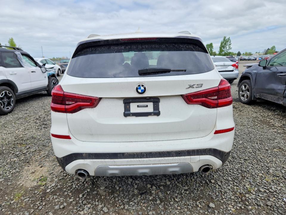 2018 BMW X3 VIN 5UXTR9C54JLC78691 COPART salvage auction — FRONT END, Or - Salvage Title Certificate, sold $5,800 on 2026-07-21 (photo 6)