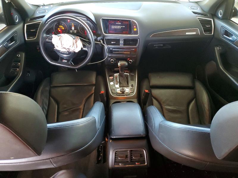 2016 Audi Q5 VIN WA1L2AFP0GA130456 COPART salvage auction — FRONT END, Ca - Salvage Certificate, sold $1,150 on 2026-07-11 (photo 8)
