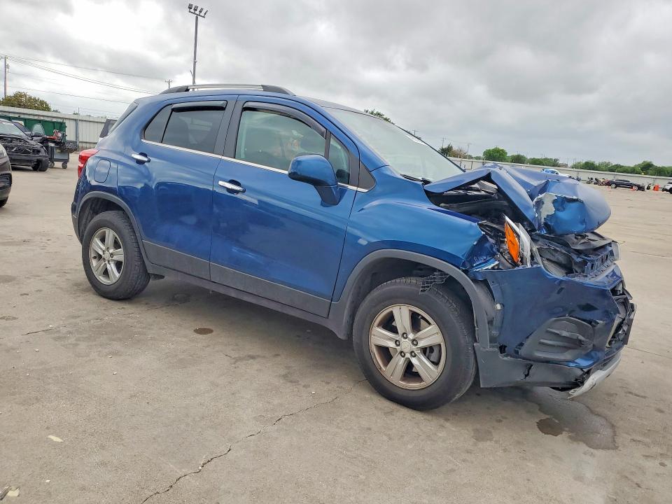2020 Chevrolet Trax VIN 3GNCJPSB9LL181910 COPART salvage auction — FRONT END, Tx - Salvage Vehicle Title, sold $1,100 on 2026-07-09 (photo 4)