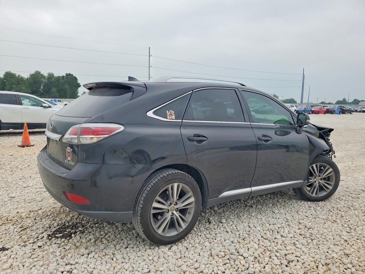 2015 Lexus RX 350 VIN 2T2ZK1BA6FC203918 COPART salvage auction — Undercarriage, TX - SALVAGE VEHICLE TITLE (P), sold $7,800 on 2026-07-09 (photo 3)