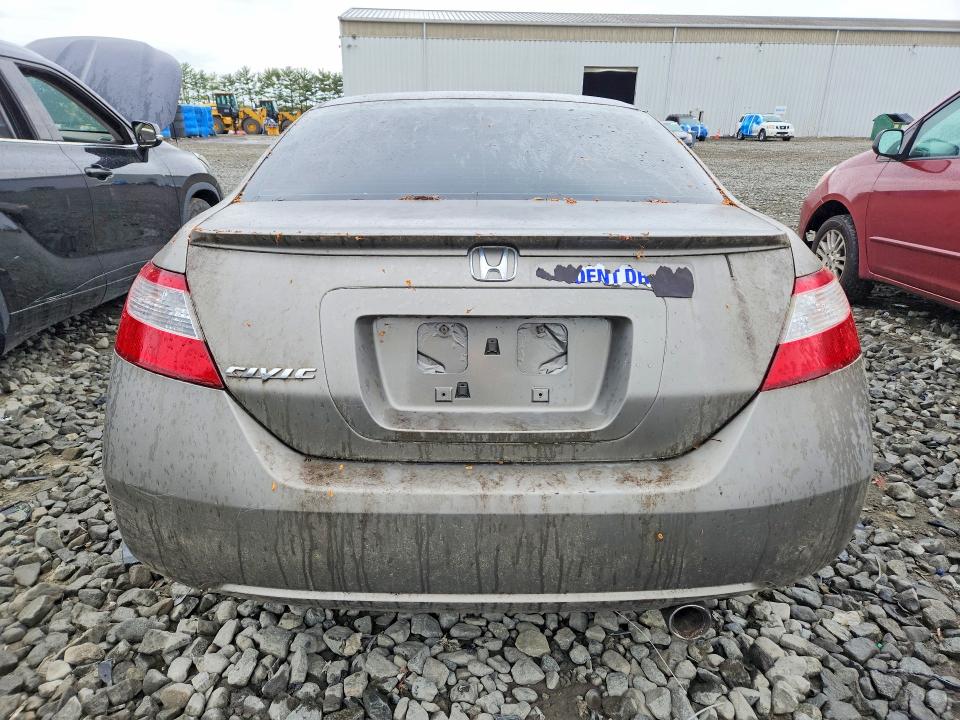 2007 Honda Civic VIN 2HGFG12887H584203 COPART salvage auction — NORMAL WEAR, Nj - Certificate Of Title, sold $450 on 2026-07-09 (photo 6)