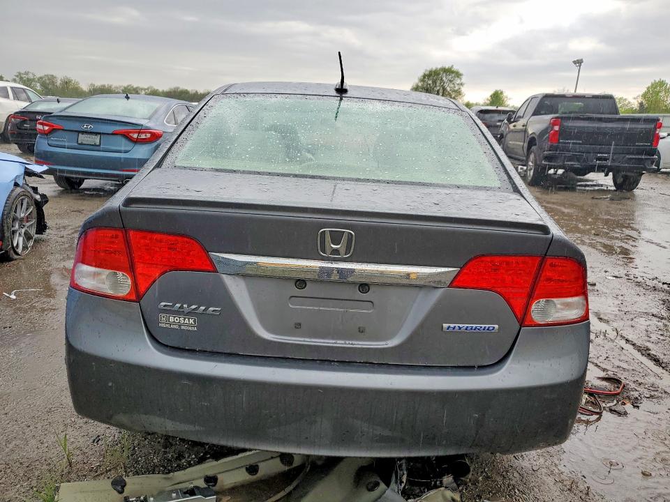 2010 Honda Civic VIN JHMFA3F28AS006098 COPART salvage auction — FRONT END, In - Cert Of Title-Salvage Title, sold $350 on 2026-07-13 (photo 6)