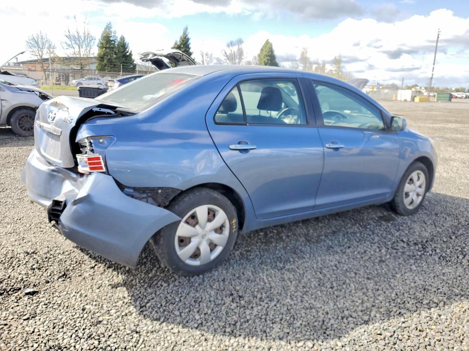 2007 Toyota Yaris VIN JTDBT903271082493 COPART salvage auction — REAR END, Or - Salvage Title Certificate, sold $700 on 2026-07-07 (photo 3)