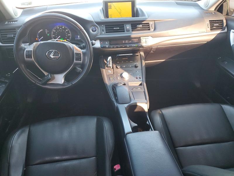 2012 Lexus Ct VIN JTHKD5BH7C2111472 COPART salvage auction — FRONT END, Tn - Salvage Certificate, sold $675 on 2026-07-30 (photo 8)