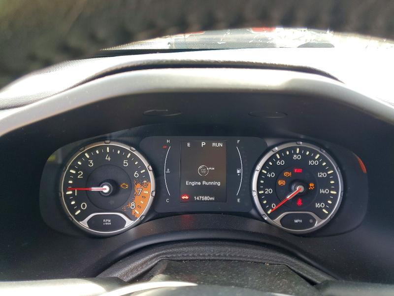 2017 Jeep Renegade VIN ZACCJBBB8HPF48936 COPART salvage auction — FRONT END, Md - Cert Of Salvage > 75% Damage, sold $1,600 on 2026-07-28 (photo 9)