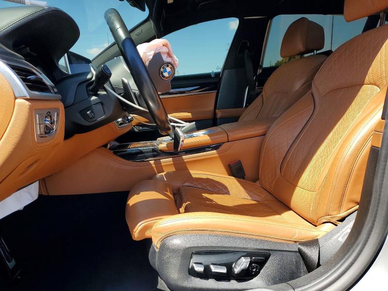 2020 BMW 7er VIN WBA7U2C00LGJ59765 COPART salvage auction — FRONT END, Ca - Salvage Certificate, sold $12,100 on 2026-07-10 (photo 7)