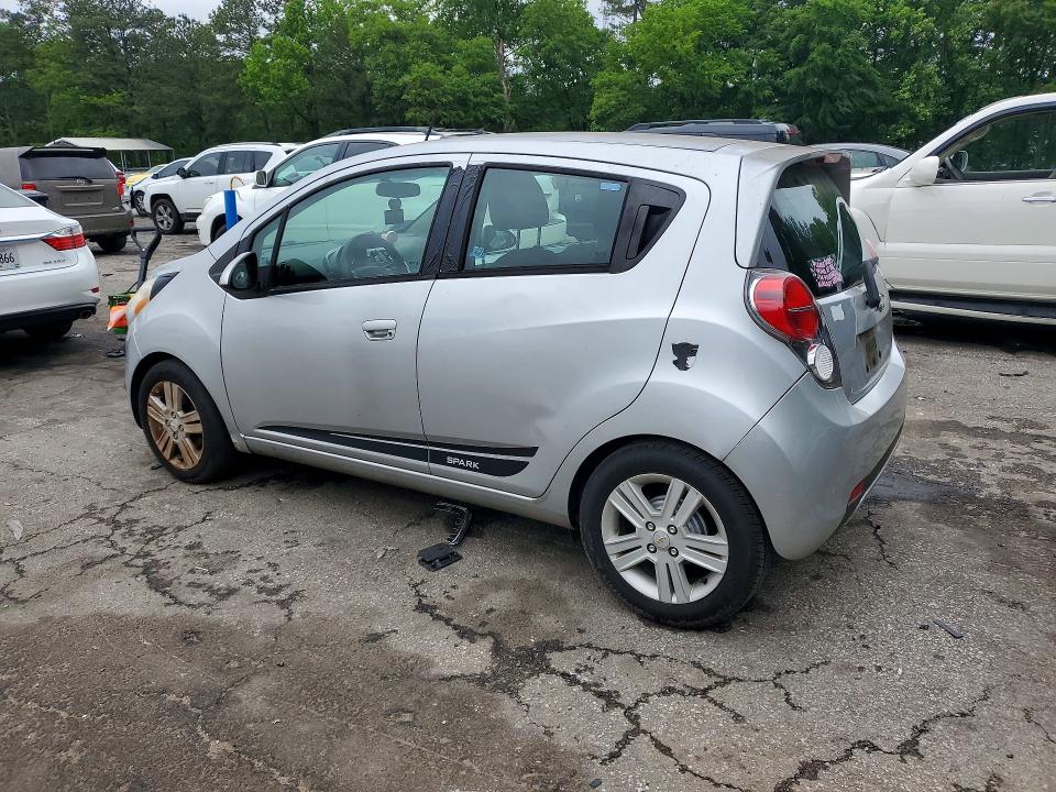 2014 Chevrolet Spark VIN KL8CB6S90EC590463 COPART salvage auction — FRONT END, GA - BILL OF SALE - PARTS ONLY, sold $250 on 2026-07-02 (photo 2)