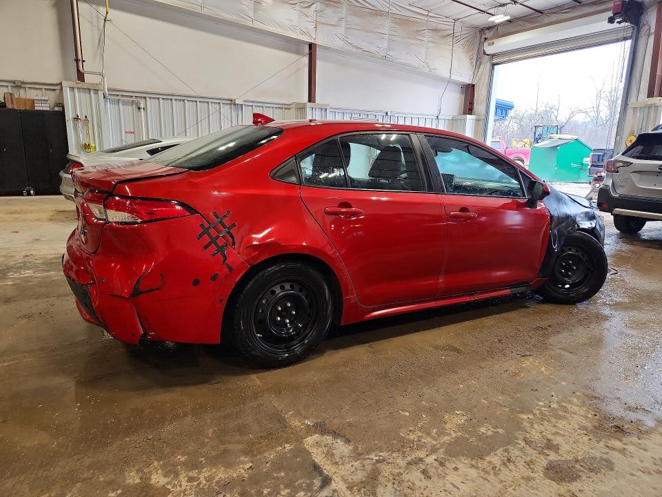 2021 Toyota Corolla VIN 5YFEPMAE1MP190776 COPART salvage auction — FRONT END, IN - CERTIFICATE OF TITLE, sold $2,650 on 2026-07-21 (photo 3)