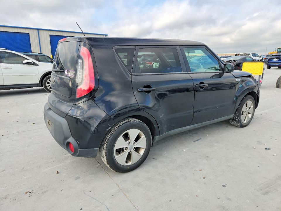 2016 Kia Soul VIN KNDJN2A20G7288248 COPART salvage auction — FRONT END, Tx - Salvage Vehicle Title, sold $1,400 on 2026-07-10 (photo 3)