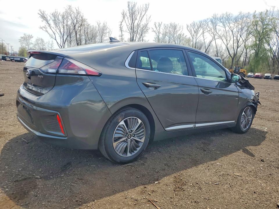 2021 Hyundai Ioniq VIN KMHC75LD1MU256582 COPART salvage auction — FRONT END, Ct - Cert Of Title-Salvage, sold $1,800 on 2026-07-07 (photo 3)