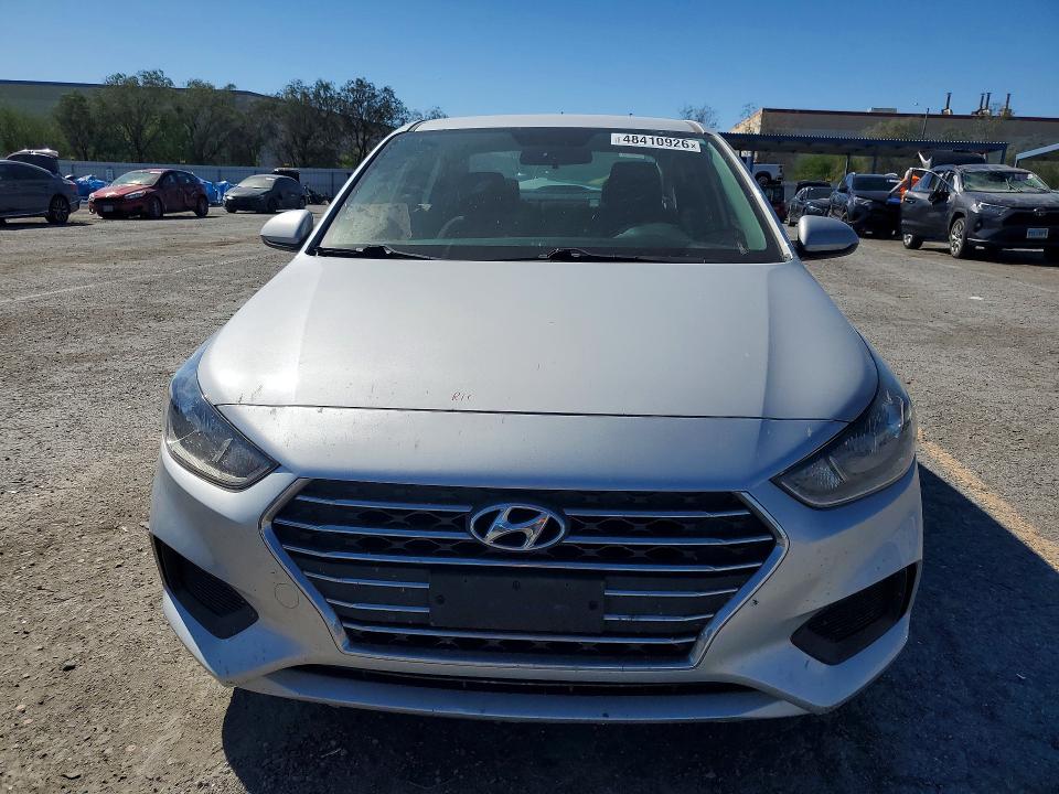 2021 Hyundai Accent VIN 3KPC24A69ME138070 COPART salvage auction — REAR END, Nv - Salvage Title, sold $3,100 on 2026-07-09 (photo 5)