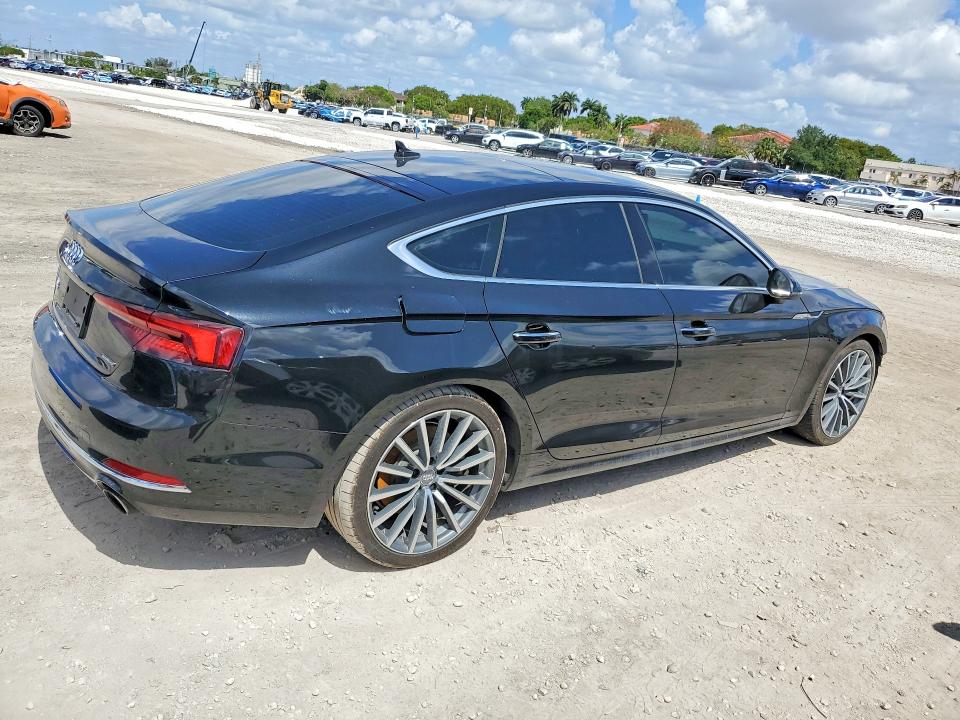 2018 Audi A5 VIN WAUCNCF55JA128729 COPART salvage auction — FRONT END, Id - Salvage Certificate Of Title, sold $3,100 on 2026-07-17 (photo 3)