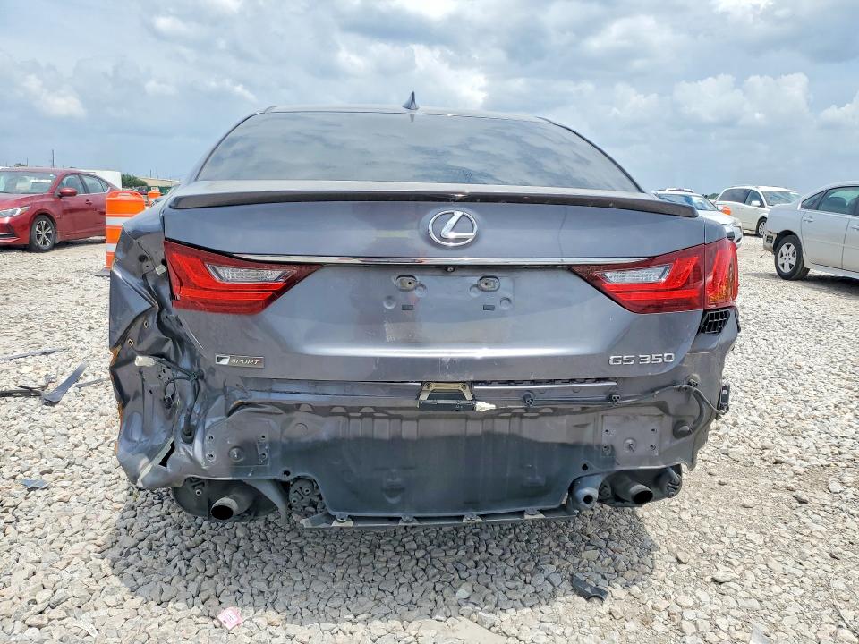 2015 Lexus Gs VIN JTHBE1BL3FA019229 COPART salvage auction — REAR END, Tx - Salvage Vehicle Title, sold $550 on 2026-07-20 (photo 6)