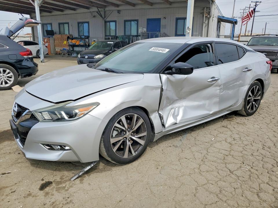 2018 Nissan Maxima VIN 1N4AA6AP4JC398349 COPART salvage auction — SIDE, CA - SALVAGE CERTIFICATE, sold $1,850 on 2026-07-09 (photo 1)