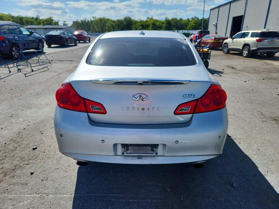 2012 Infiniti VIN JN1CV6AR1CM970311 COPART salvage auction — FRONT END, Fl - Cert Of Title Slvg Rebuildable, sold $350 on 2026-07-13 (photo 6)