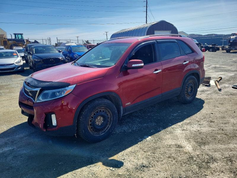 2015 Kia Sorento VIN 5XYKTCA68FG595672 COPART salvage auction — FRONT END, Ns - Cert Of Registration, sold $400 on 2026-07-16 (photo 1)