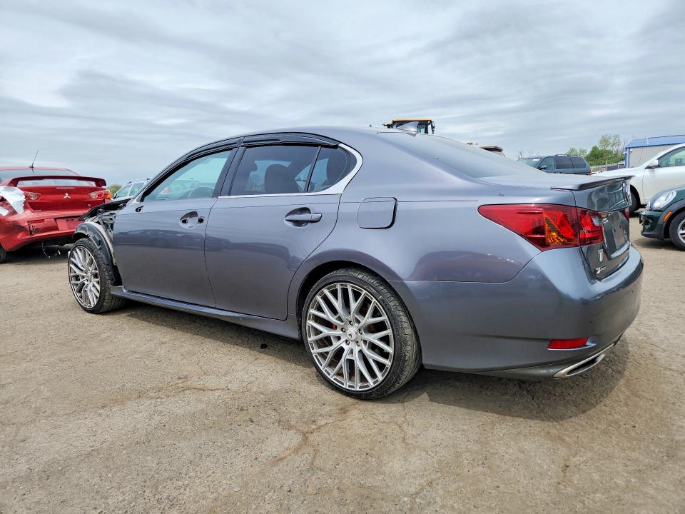 2015 Lexus Gs VIN JTHCE1BL6FA009749 COPART salvage auction — FRONT END, Salvage Title, sold $4,300 on 2026-07-10 (photo 2)
