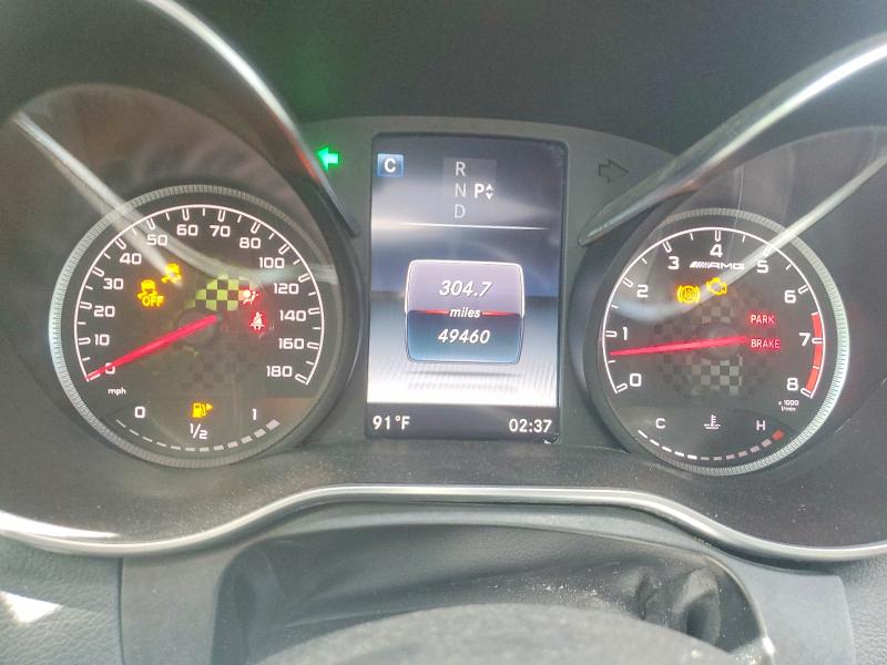 2018 Mercedes-benz C class VIN 55SWF6EB9JU236198 COPART salvage auction — NORMAL WEAR, Tx - Certificate Of Title, sold $8,500 on 2026-07-02 (photo 9)