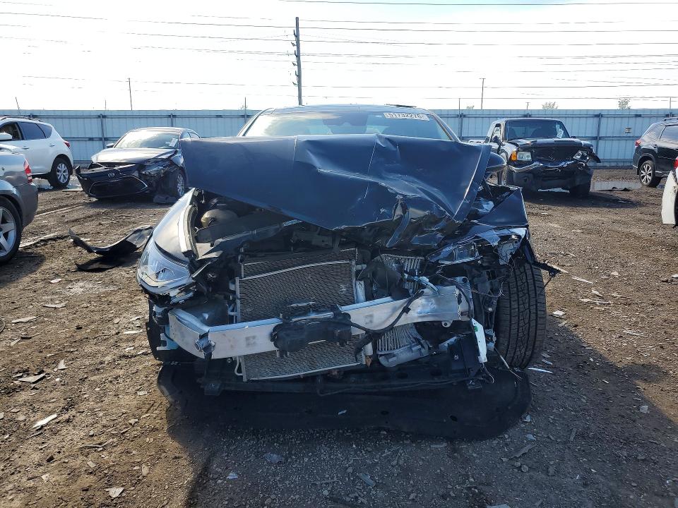 2022 Hyundai Sonata VIN KMHL14JC0NA220732 COPART salvage auction — FRONT END, Il - Salvage Certificate, sold $3,200 on 2026-07-28 (photo 5)