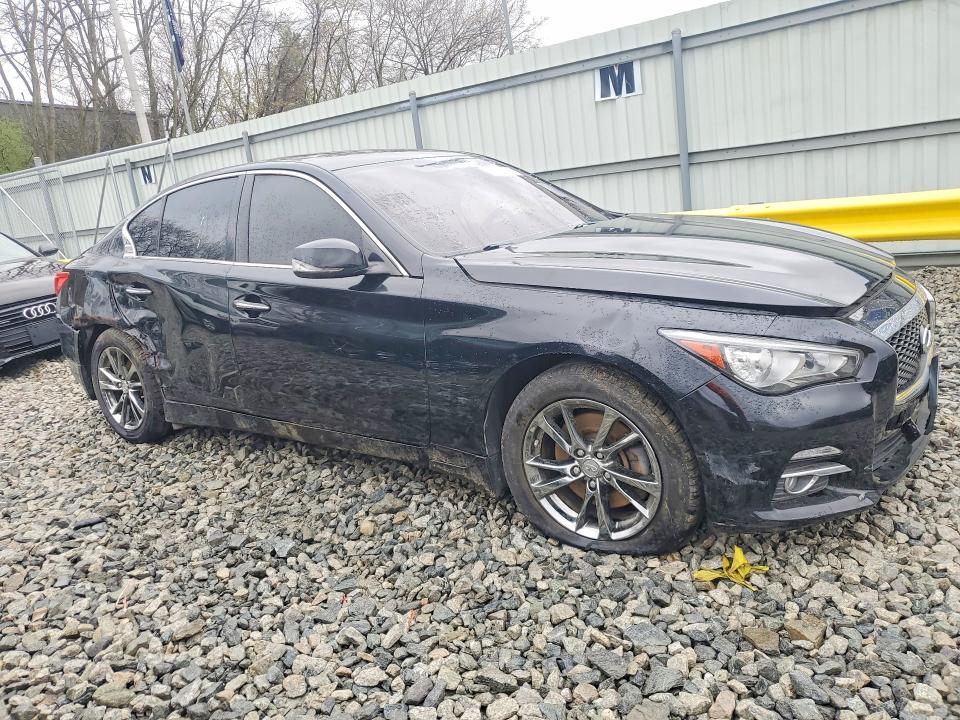 2017 Infiniti Q50 VIN JN1EV7AR0HM837125 COPART salvage auction — SIDE, Ny - Certificate Of Title, sold $1,700 on 2026-07-14 (photo 4)