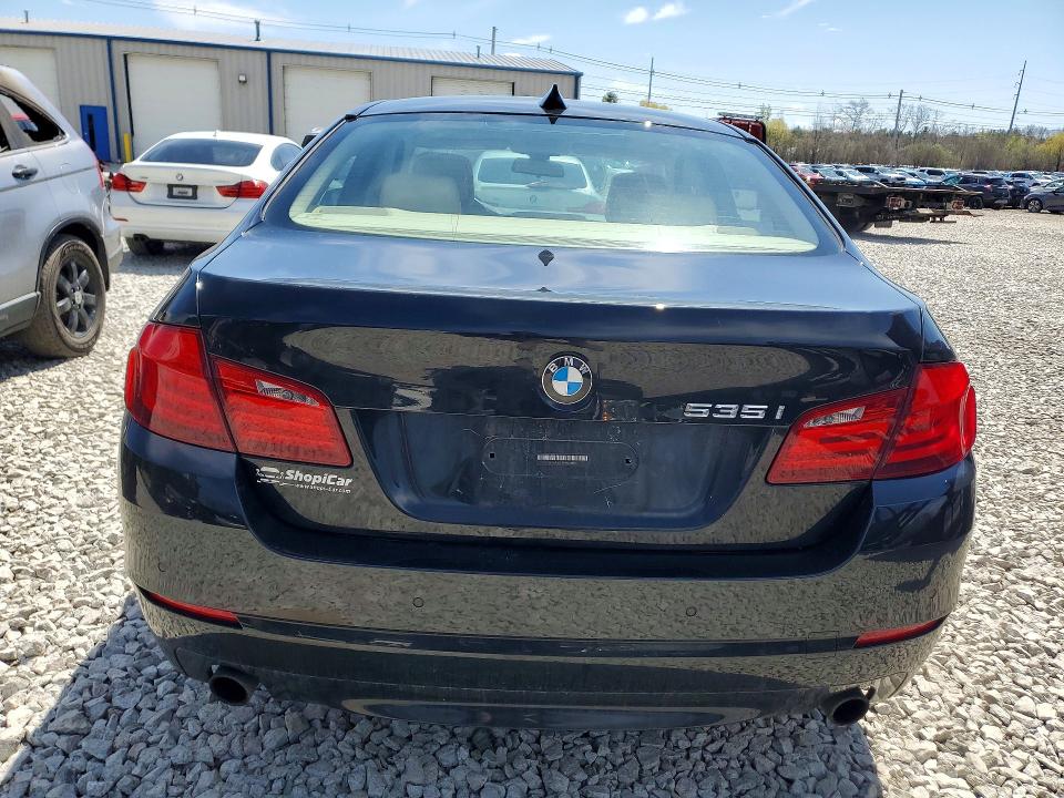 2011 BMW 5 series VIN WBAFU7C5XBC782126 COPART salvage auction — MINOR DENT/SCRATCHES, Ma - Certificate Of Title, sold $1,550 on 2026-07-15 (photo 6)
