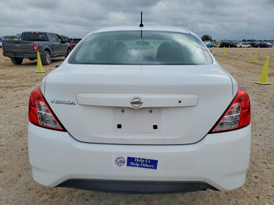 2015 Nissan Versa VIN 3N1CN7AP4FL819059 COPART salvage auction — FRONT END, Tx - Salvage Vehicle Title, sold $1,200 on 2026-07-02 (photo 6)