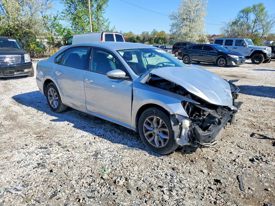 2018 Volkswagen Passat VIN 1VWAA7A39JC016083 COPART salvage auction — FRONT END, MD - CERT OF SALVAGE > 75% DAMAGE, sold $325 on 2026-07-09 (photo 4)