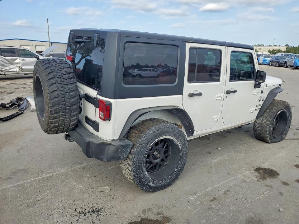 2016 Jeep Wrangler / VIN 1C4BJWDG7GL169506 COPART salvage auction — FRONT END, Fl - Cert Of Title Slvg Rebuildable, sold $3,200 on 2026-07-09 (photo 3)